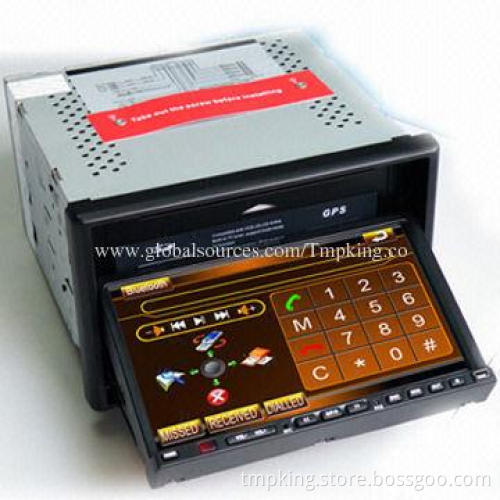New 7" Touch Screen 2-DIN Universal Car DVD Player, ATV/GPS/3G/Wi-Fi/GPS/Bluetooth/iPod/AM/FM Stereo